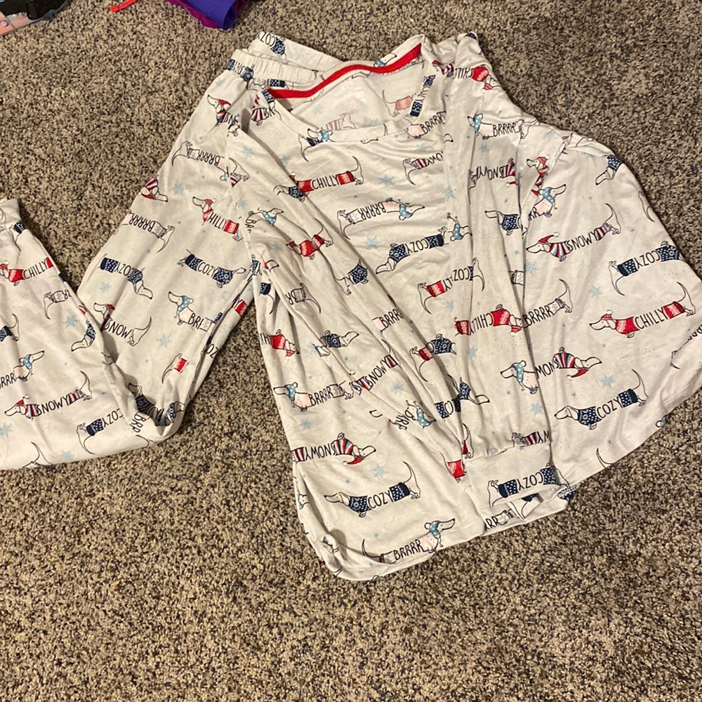 soft dog pj set